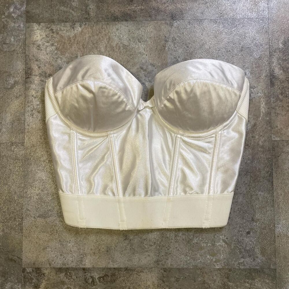 Wonderbra Women's White and Cream Corset